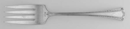Empress (Silverplate, 1921) Medium Solid Cold Meat Serving Fork