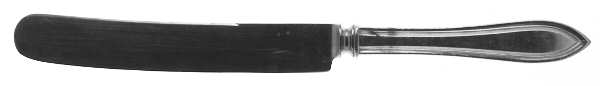 Saybrooke (Silverplate, 1919) Old French Hollow Knife with Bolster