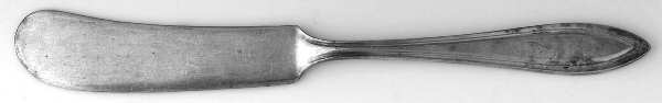 Saybrooke (Silverplate, 1919) Flat Handle Butter Spreader