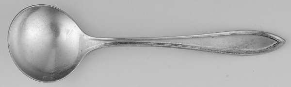 Saybrooke (Silverplate, 1919) Round Bowl Soup Spoon (Bouillon)