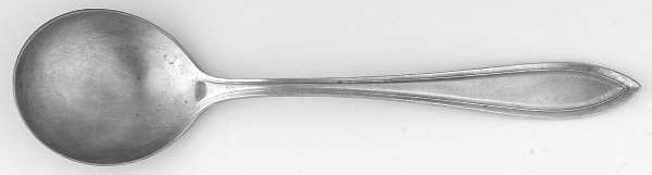 Saybrooke (Silverplate, 1919) Round Bowl Soup Spoon (Cream Soup)