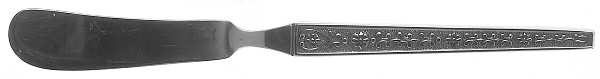 Cordova (Stainless) Flat Handle Master Butter Knife