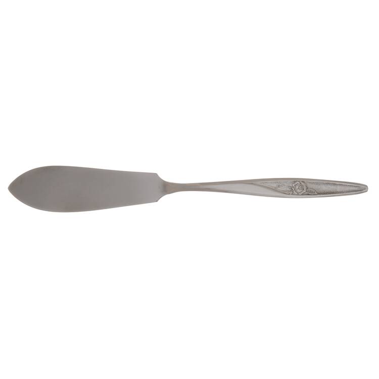 Satin Rose (Stainless) Flat Handle Master Butter Knife