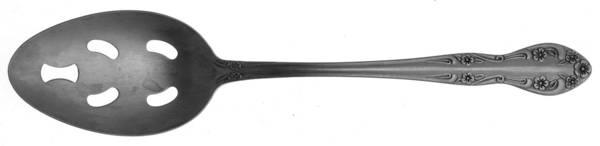 Saranac (Stainless) Pierced Tablespoon (Serving Spoon)