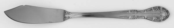 Saranac (Stainless) Flat Handle Master Butter Knife