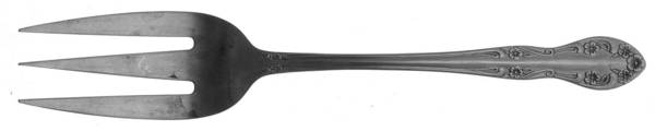Saranac (Stainless) Medium Solid Cold Meat Serving Fork