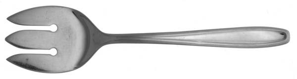 UTI31 (Stainless) Small Solid Cold Meat Serving Fork