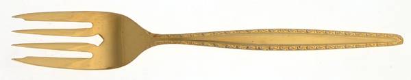 Symphonette (Gold Electroplate) Individual Salad Fork