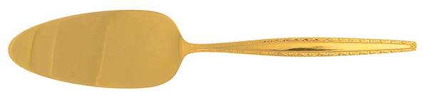 Symphonette (Gold Electroplate) All Stainless Pie Server