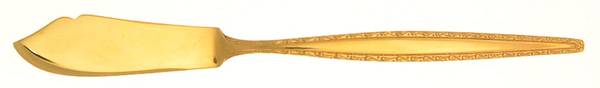 Symphonette (Gold Electroplate) Flat Handle Master Butter Knife