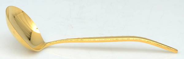 Symphonette (Gold Electroplate) Solid Gravy Ladle