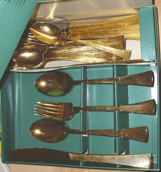 Fanfare (Gold Electroplate) Fork
