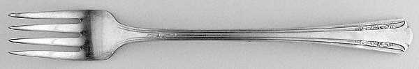 Sincerity (Silverplate) Grille Fork (Viande)