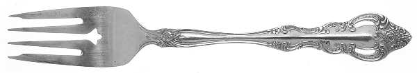 UNF472 (Silverplate) Individual Salad Fork