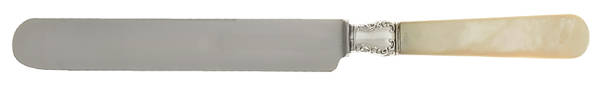 Pearl Handle Flatware 1 (Sterling) Old French Hollow Pearl Handle Knife