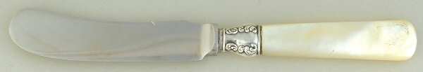 Pearl Handle Flatware 1 (Sterling) Pearl Handle Butter Spread/Paddle