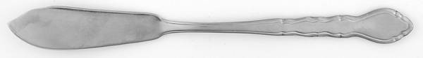 UNF497 (Stainless) Flat Handle Master Butter Knife