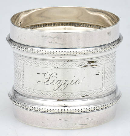 Silverplate Hollowware Silverplate Napkin Ring