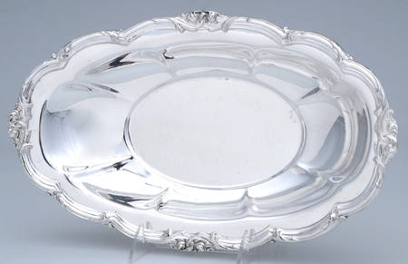 Silverplate Hollowware 13" Bread Tray
