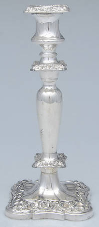 Silverplate Hollowware 10" Candlestick