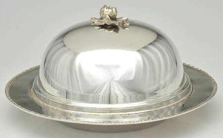 Silverplate Hollowware Dome Server with 15" Tray