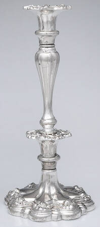 Silverplate Hollowware 12" Candlestick