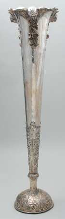 Silverplate Hollowware Trumpet Vase