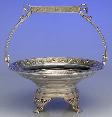 Silverplate Hollowware Silverplate Basket