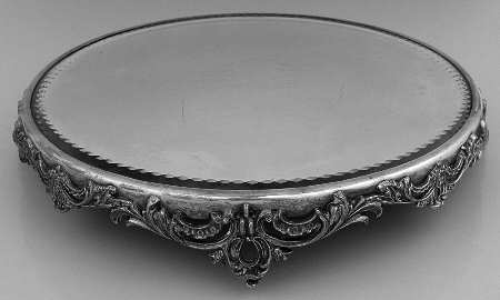 Silverplate Hollowware Plateau