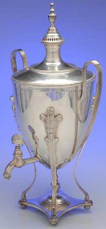 Silverplate Hollowware Large Silverplate Coffee Urn