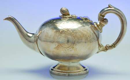 Silverplate Hollowware Teapot