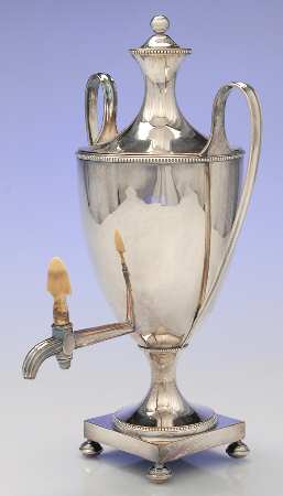 Silverplate Hollowware Small Silverplate Coffee Urn