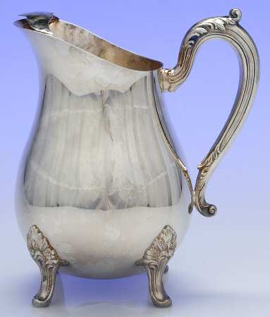 Silverplate Hollowware Pitcher