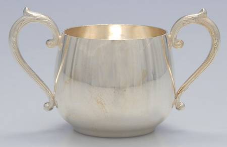Silverplate Hollowware Open Sugar Bowl
