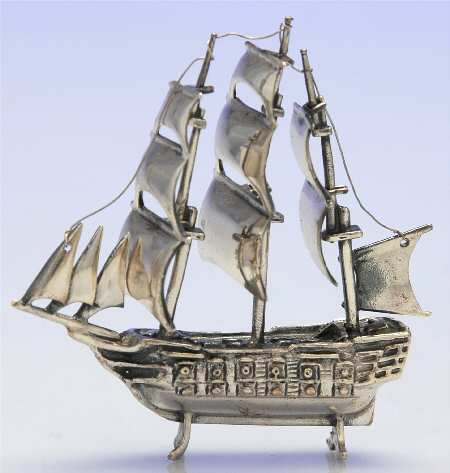 Silverplate Hollowware Figurine