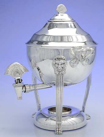 Silverplate Hollowware Medium Silverplate Coffee Urn