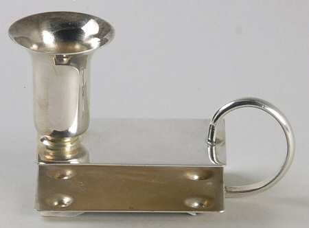 Silverplate Hollowware Silverplate Chamberstick