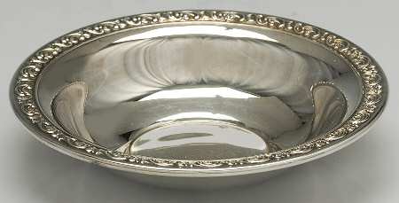 Silverplate Hollowware 6" Bon Bon Bowl