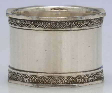 Silverplate Hollowware Napkin Ring