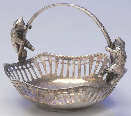 Silverplate Hollowware 4" Bon Bon Bowl