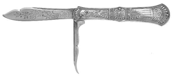 Silverplate Hollowware 3" Pocket Knife