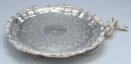 Silverplate Hollowware Electric Food Warmer No Lid