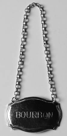Silverplate Hollowware Decanter Label