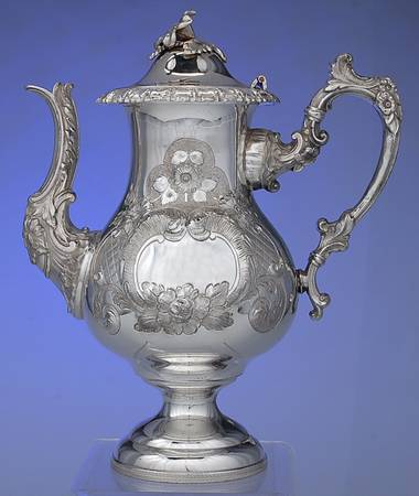 Silverplate Hollowware Silverplate Coffee Pot