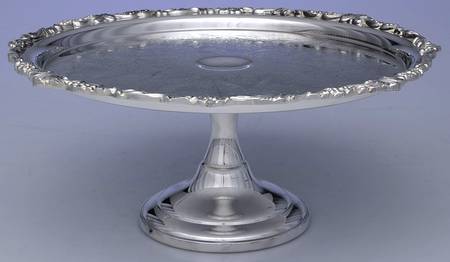 Silverplate Hollowware Silverplate Cake Stand