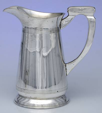 Silverplate Hollowware Pitcher