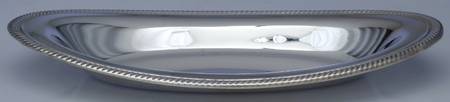 Silverplate Hollowware 12" Bread Tray