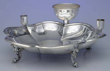 Silverplate Hollowware 2 Piece Chip & Dip Set