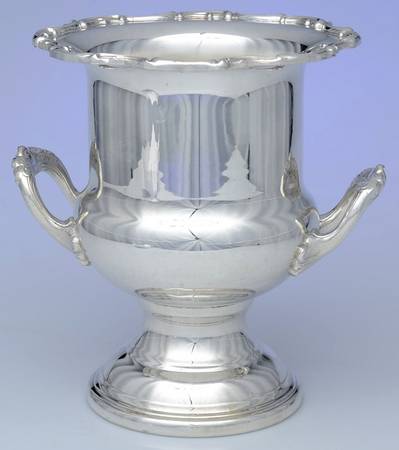 Silverplate Hollowware Ice Bucket
