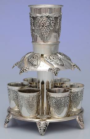 Silverplate Hollowware Wine Fountain